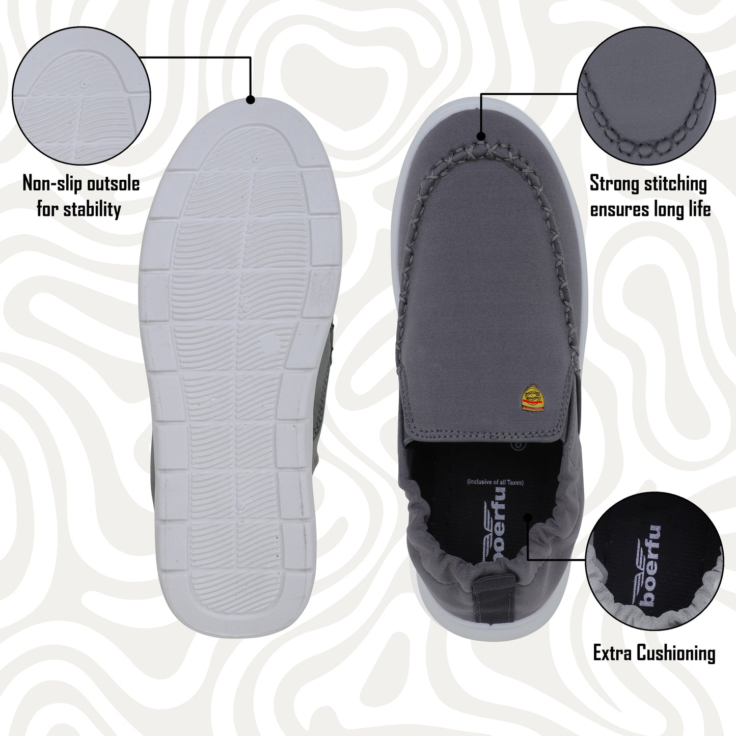 Ferrari grey sneakers for men