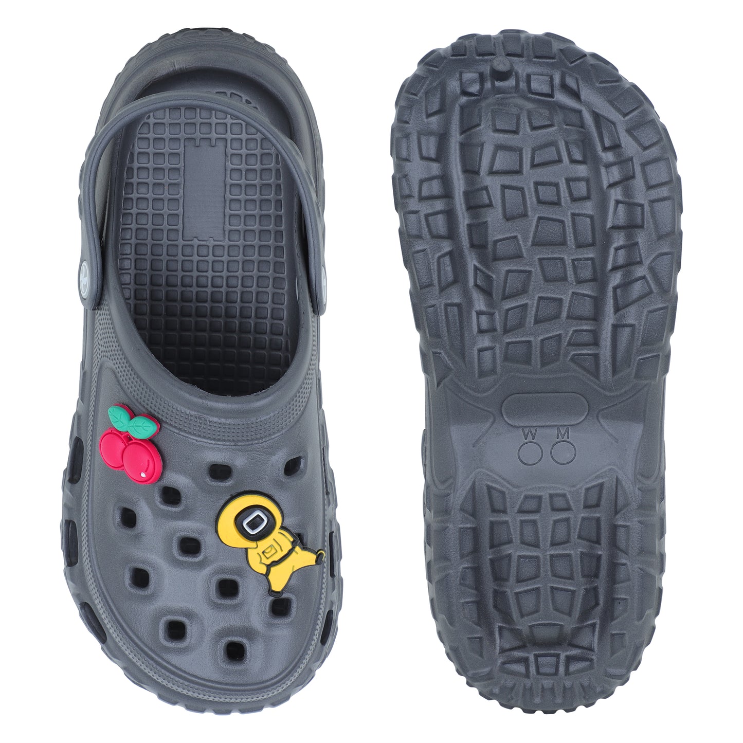 Clogs For Boys - Grey