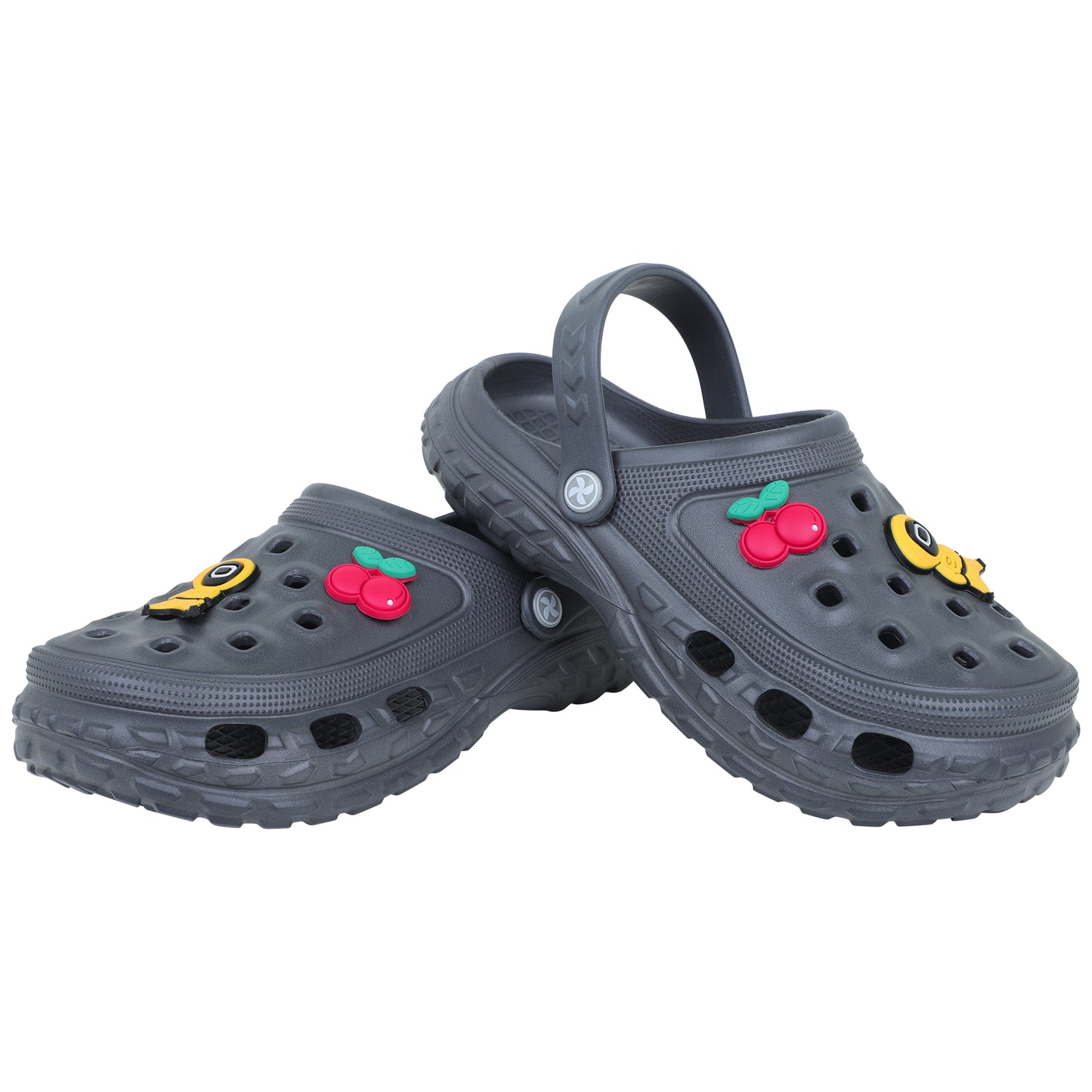 Clogs For Boys - Grey