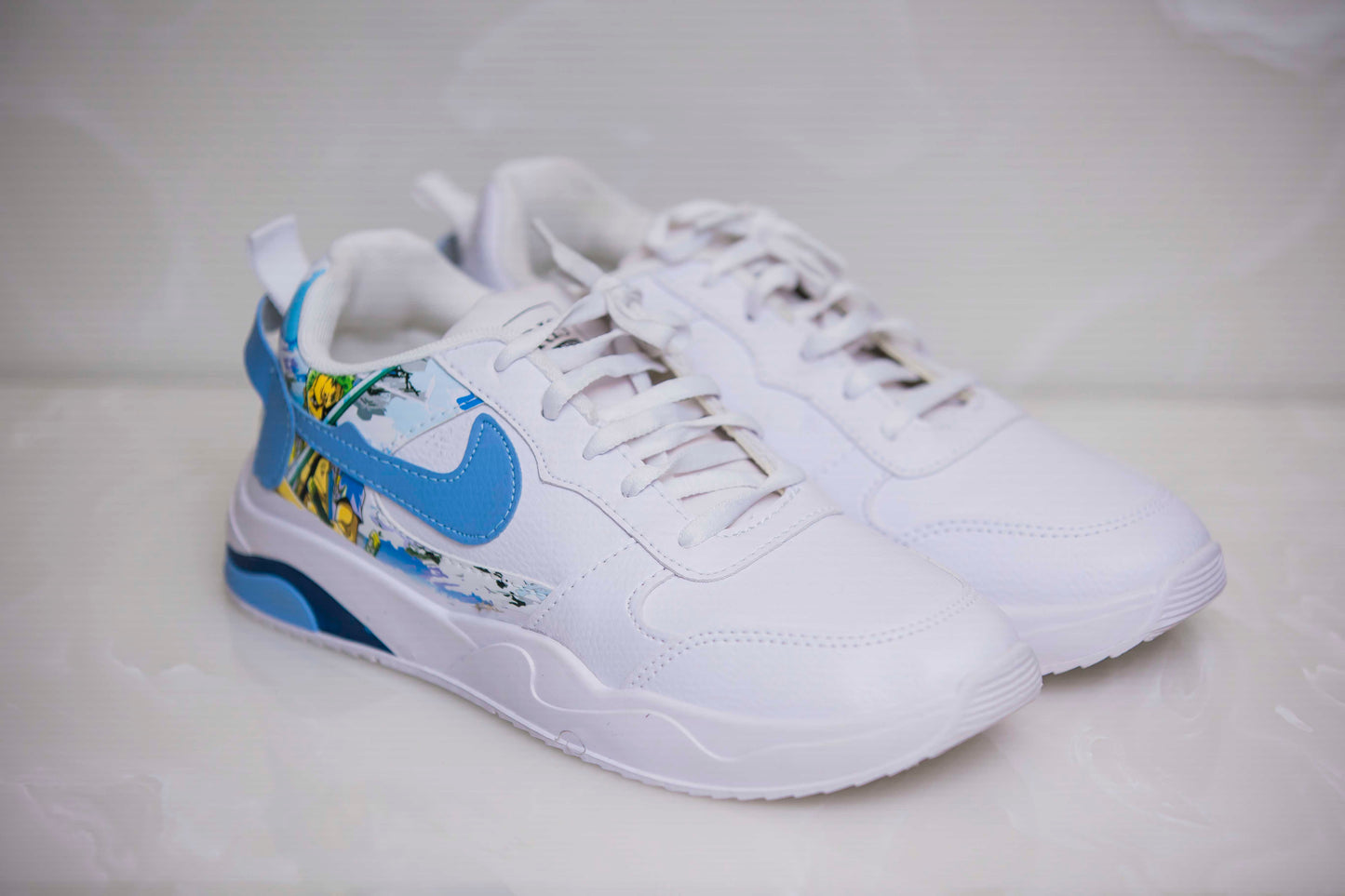 Men AIrlift Lace-Up White Sneaker